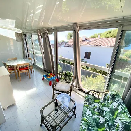 Appartement Vue Mer Le Chant Des Cigales Sausset-les-Pins Exterior foto